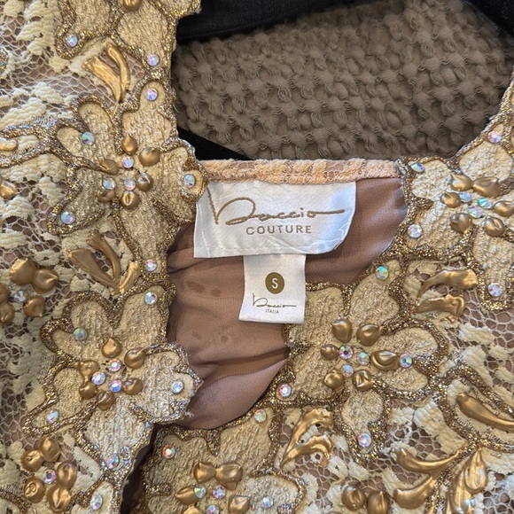 Beautiful Metallic Gold Dress - Picture 4 of 4